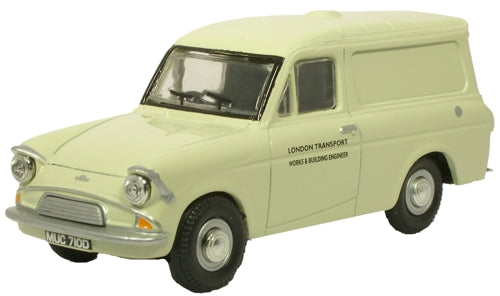 Ford Anglia Van - London Transport 1:43 Oxford Diecast Model