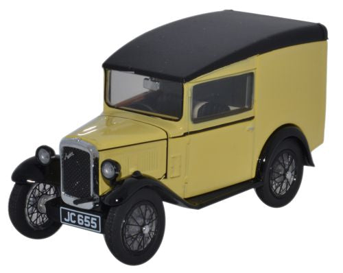 Austin Seven RN Van - Primrose 1:43 Oxford Diecast Model