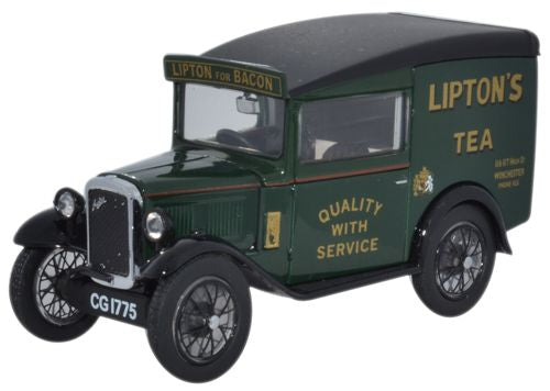 Austin Seven RN Van - Liptons Tea 1:43 Oxford Diecast Model