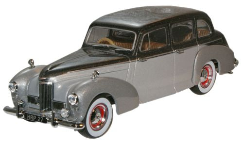 Available To Order – Humber Pullman - Black Pearl/Shell Grey 1:43 Oxford Diecast Model (OXF HPL002)