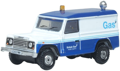 Land Rover Defender LWB British Gas 1:148 Oxford Diecast Model