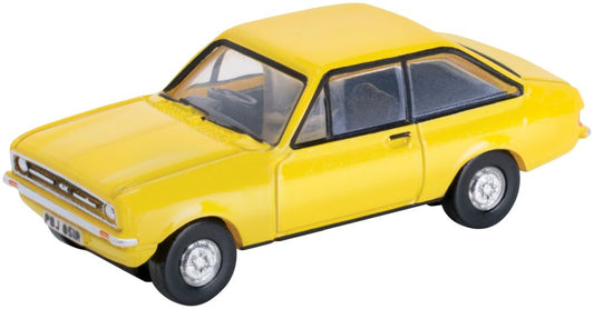 Ford Escort Mk2 Signal Yellow 1:148 Oxford Diecast Model