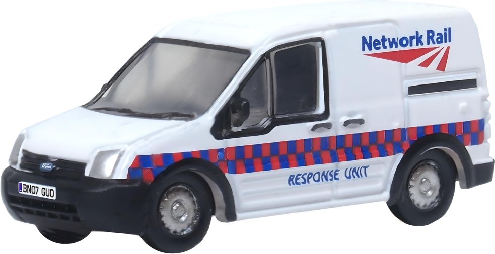 Available To Order – Ford Transit Connect Network Rail 1:148 Oxford Diecast Model (OXF NFTC002)