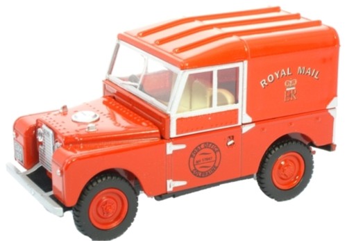 Available To Order – Land Rover S1 88" - Royal Mail(H/Top) 1:148 Oxford Diecast Model (OXF NLAN188004)