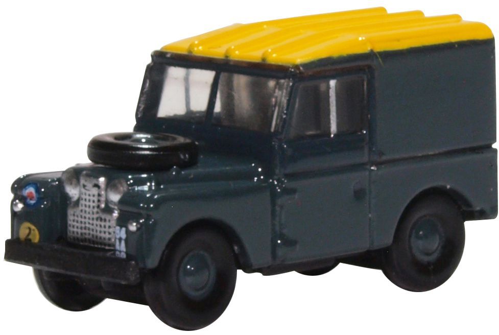 Land Rover Series I 88" Hard Top RAF 1:148 Oxford Diecast Model