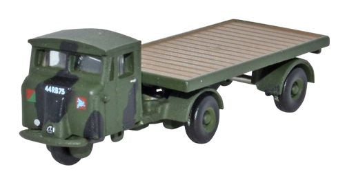 Available To Order – Scammell Mechanical Horse Flatbed - RASC 1:148 Oxford Diecast Model (OXF NMH017)