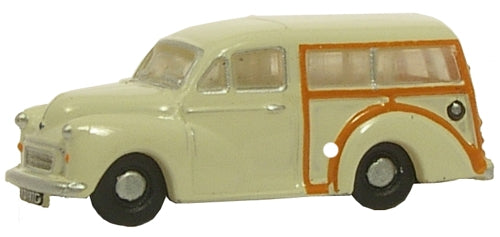 Morris Minor Traveller - O E White 1:148 Oxford Diecast Model