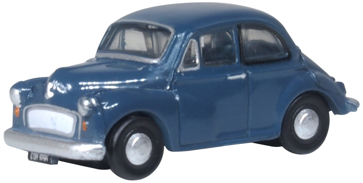 Available To Order – Morris Minor Saloon Trafalgar Blue 1:148 Oxford Diecast Model (OXF NMOS007)