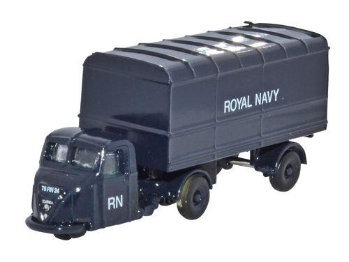 Available To Order – Scammell Scarab Van Trailer - Royal Navy 1:148 Oxford Diecast Model (OXF NRAB010)