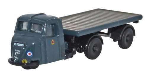 Available To Order – Scammell Scarab Flatbed Trailer - RAF 1:148 Oxford Diecast Model (OXF NRAB011)
