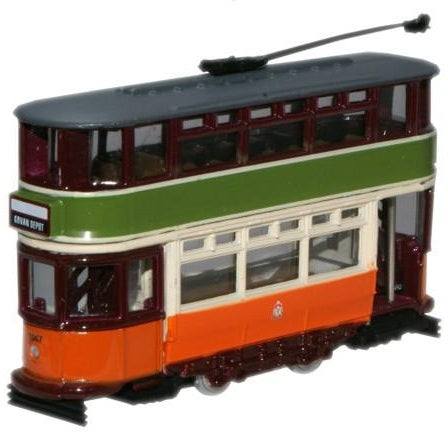 Tram - Glasgow 1:148 Oxford Diecast Model