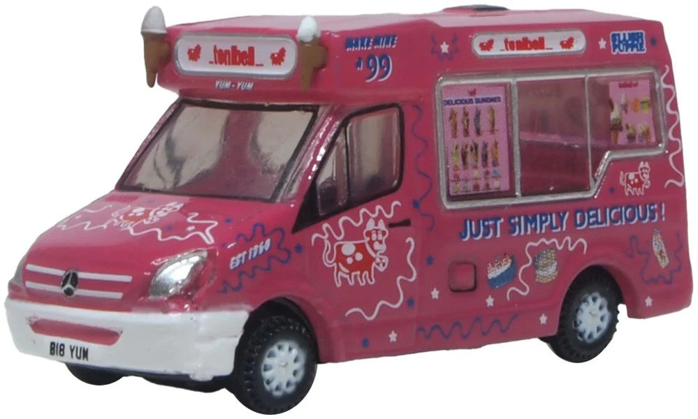 Available To Order – Whitby Mondial Ice Cream Van Tonibell 1:148 Oxford Diecast Model (OXF NWM009)