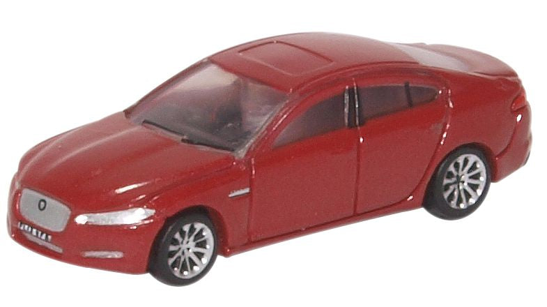 Available To Order – Jaguar XF Carnelian Red 1:148 Oxford Diecast Model (OXF NXF001)