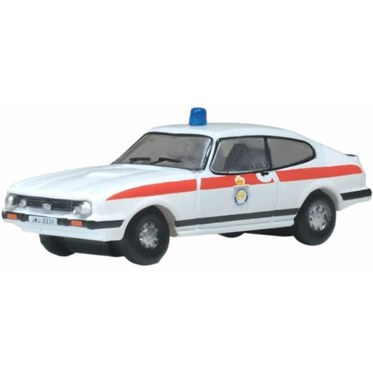 Available to Order – Ford Capri MK.III Merseyside Police 1:148 Oxford Diecast Model (OXNCAP007)