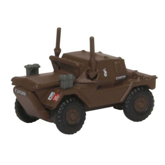 Available to Order – N Gauge Daimler Dingo 10th Mounted Rifles Oxford Diecast Model (OXNDSC002)