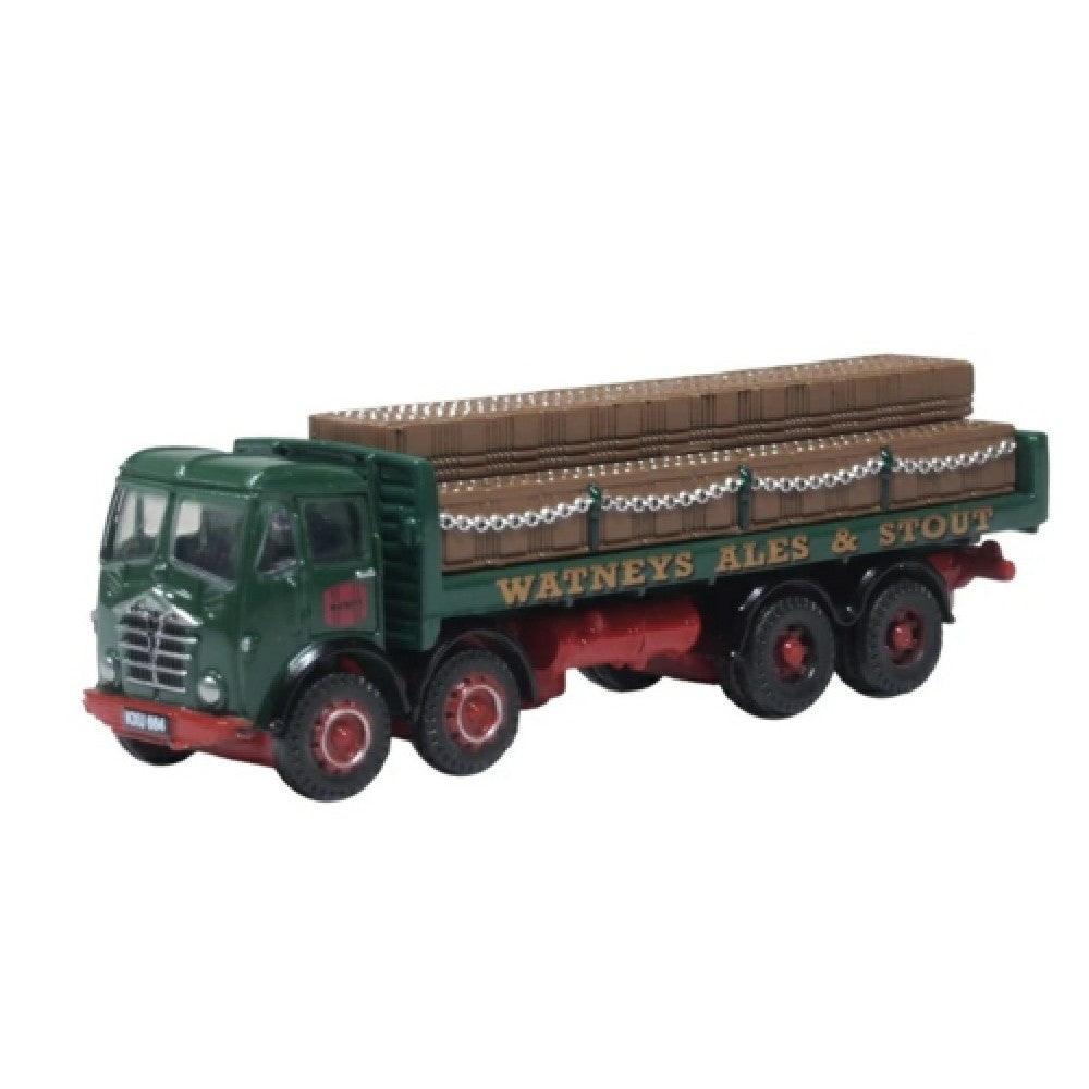 Available to Order – N Gauge Foden Fg 8 Wheel Dray Watneys Oxford Diecast Model (OXNFG016)
