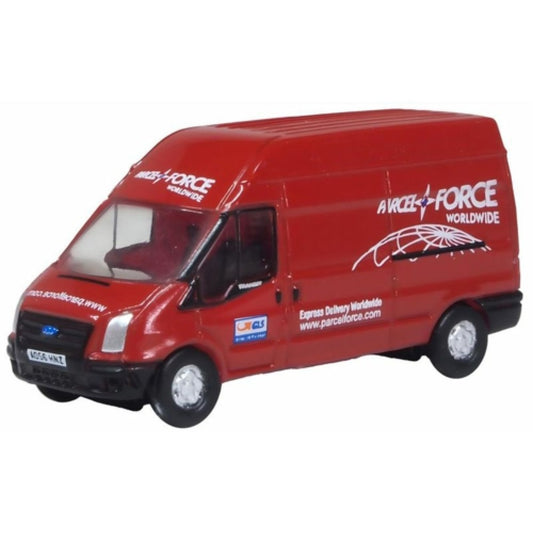 Available to Order – N Gauge Ford Transit MK V Parcelforce Oxford Diecast Model (OXNFT034)