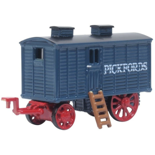 Available to Order – N Gauge Living Wagon Pickfords Oxford Diecast Model (OXNLW002)