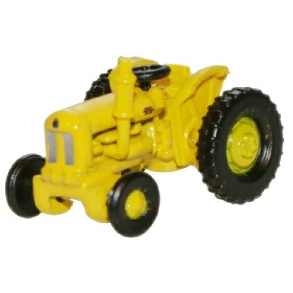 Available to Order – N Gauge Fordson Tractor Yellow Highways Dept Oxford Diecast Model (OXNTRAC003)