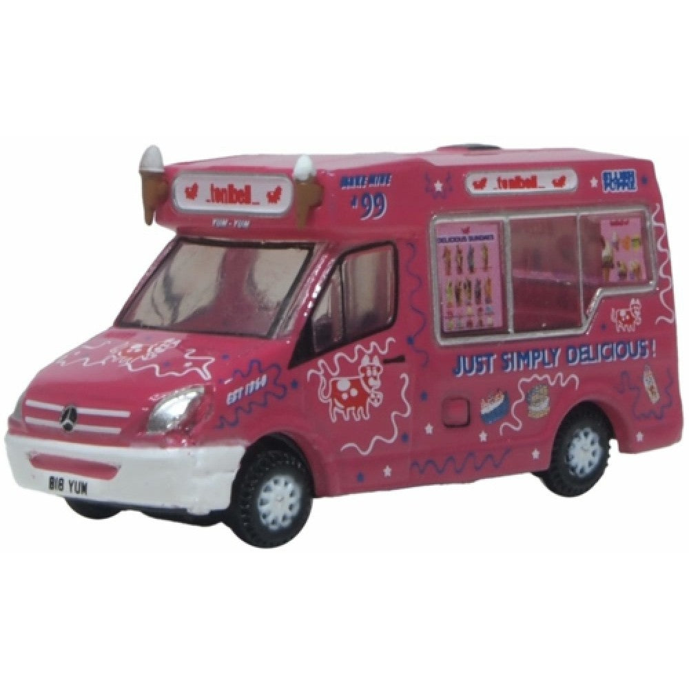 Available to Order – Whitby Mondial Ice Cream Van Tonibell 1:148 Oxford Diecast Model (OXNWM009)