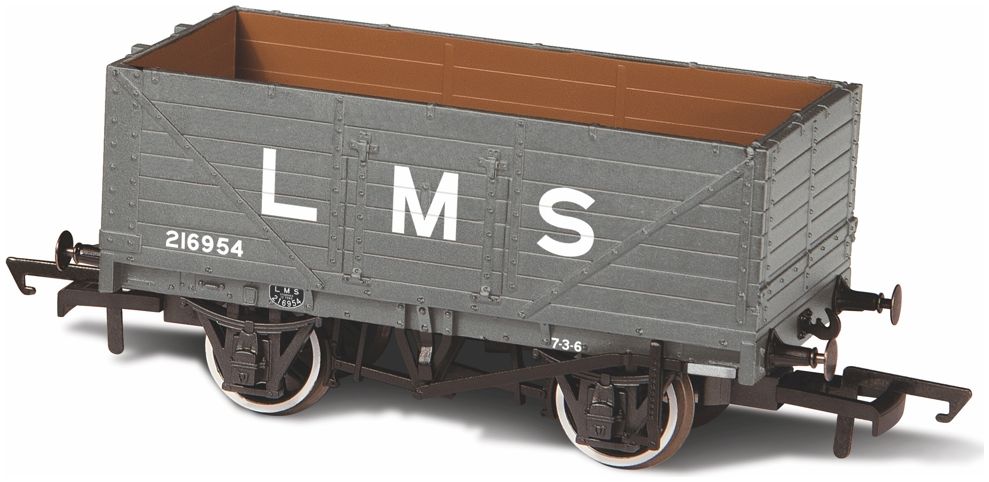 7 Plank Wagon LMS216954 1:76 – diecast model