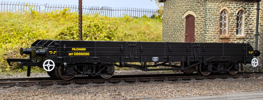 Pilchard Wagon BR Black DB990080 1:76 – diecast model