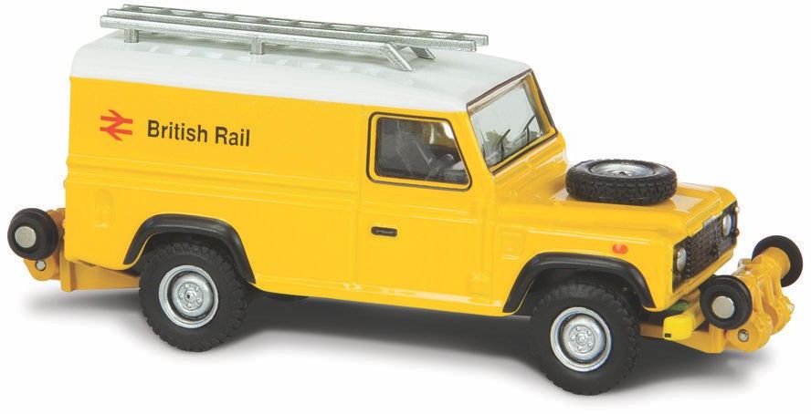 British Rail Road Rail Defender 1:76 – diecast model