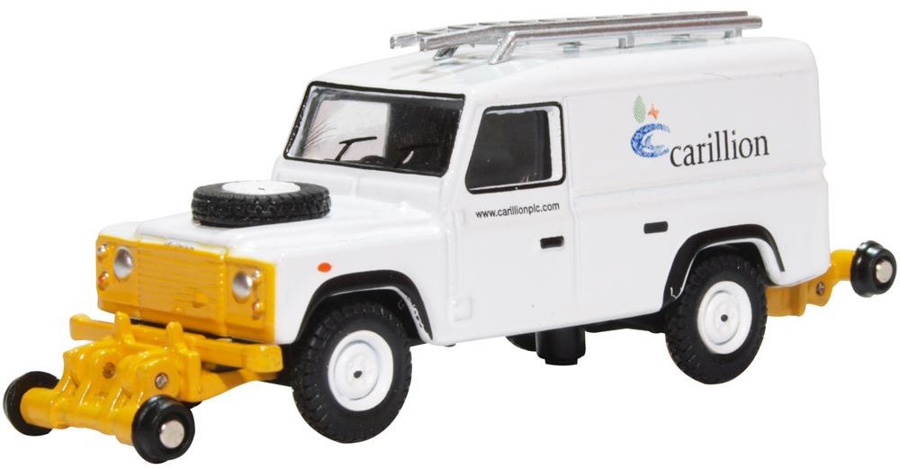 Land Rover Road Rail Defender Carillion 1:76 – diecast model