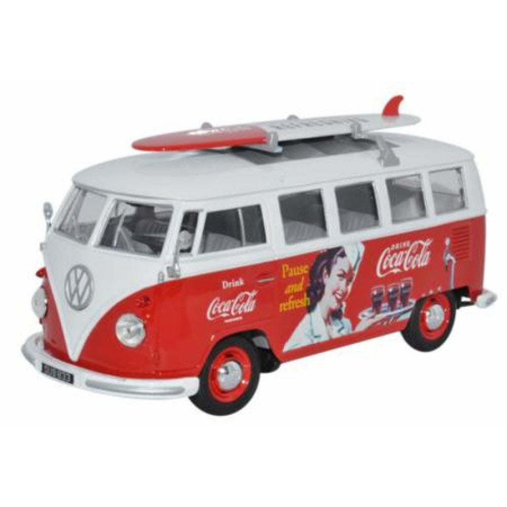 Available to Order – VW Bus Coca Cola 1:24 Oxford Diecast Model (OXWE001CC)