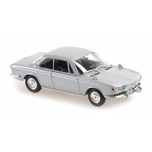 Available to Order – BMW 2000 Cs Coupe - 1967 - Silver 1:43 Model (p940025081) 1:43 Maxichamps Model (P940025081)