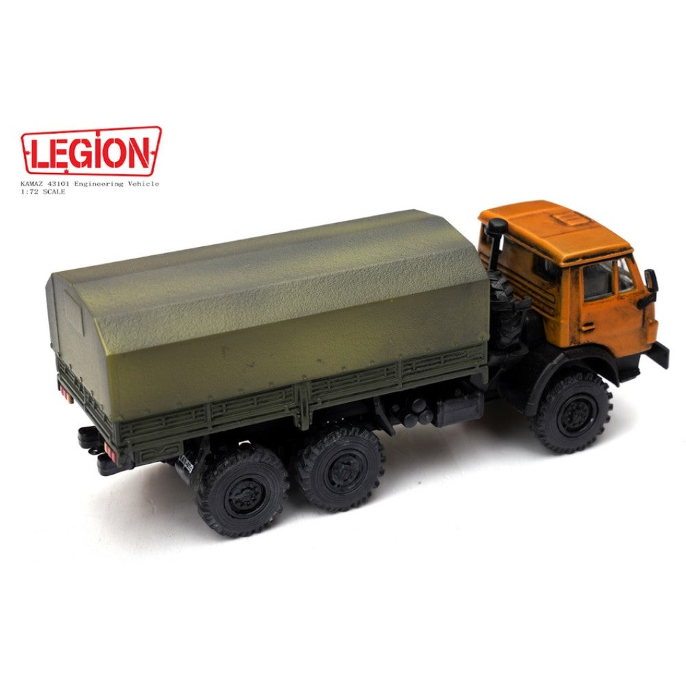 Available to Order – Kamaz 43101 Engineering Vehicle (legion Series) 1:72 Model (pan12061la) 1:72 Panzerkampf Model (PAN12061LA)