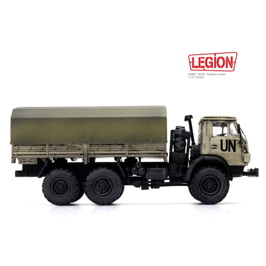 Available to Order – Kamaz 43101 Afghanistan (legion Series) 1:72 Panzerkampf Model (PAN12061LB)