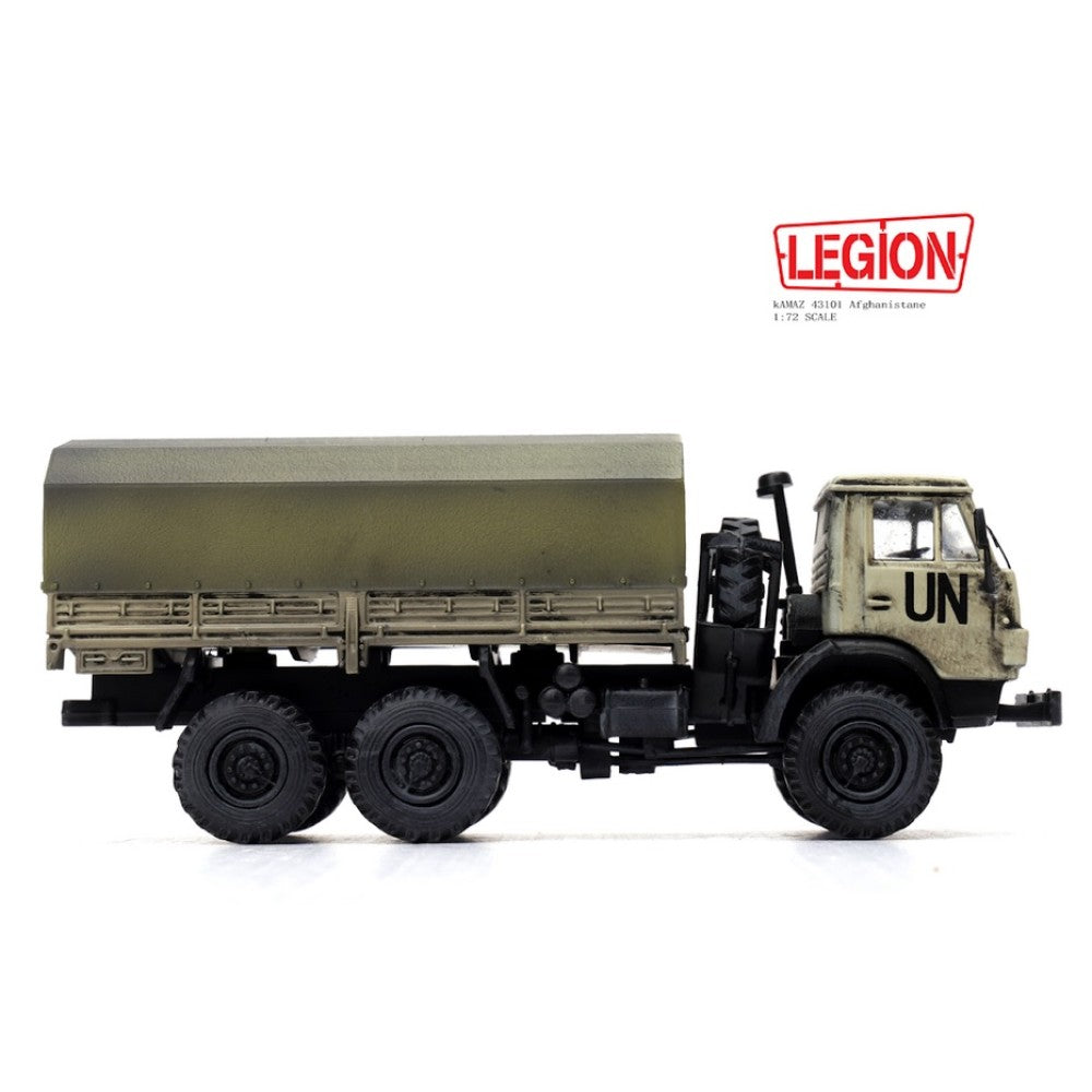 Available to Order – Kamaz 43101 Afghanistan (legion Series) 1:72 Panzerkampf Model (PAN12061LB)