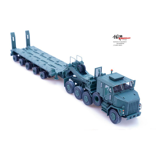 Available to Order – M1070 Heavy Equipment Transporter US Army Green 1:72 Panzerkampf Model (PAN12206PB)
