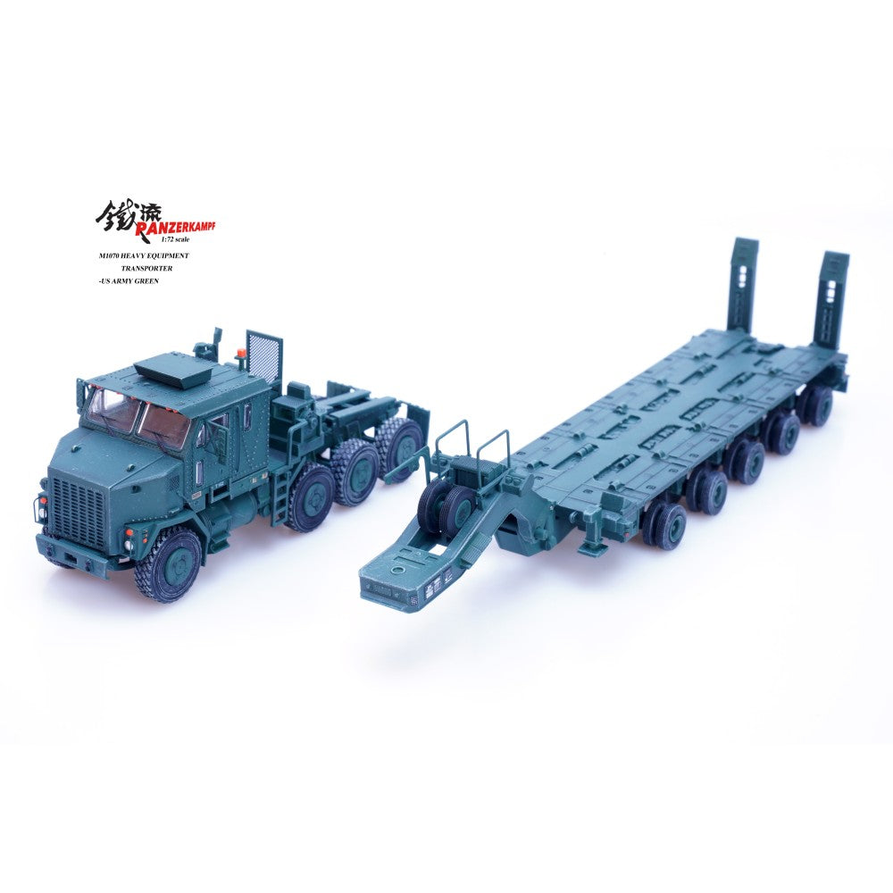 Available to Order – M1070 Heavy Equipment Transporter US Army Green 1:72 Panzerkampf Model (PAN12206PB)