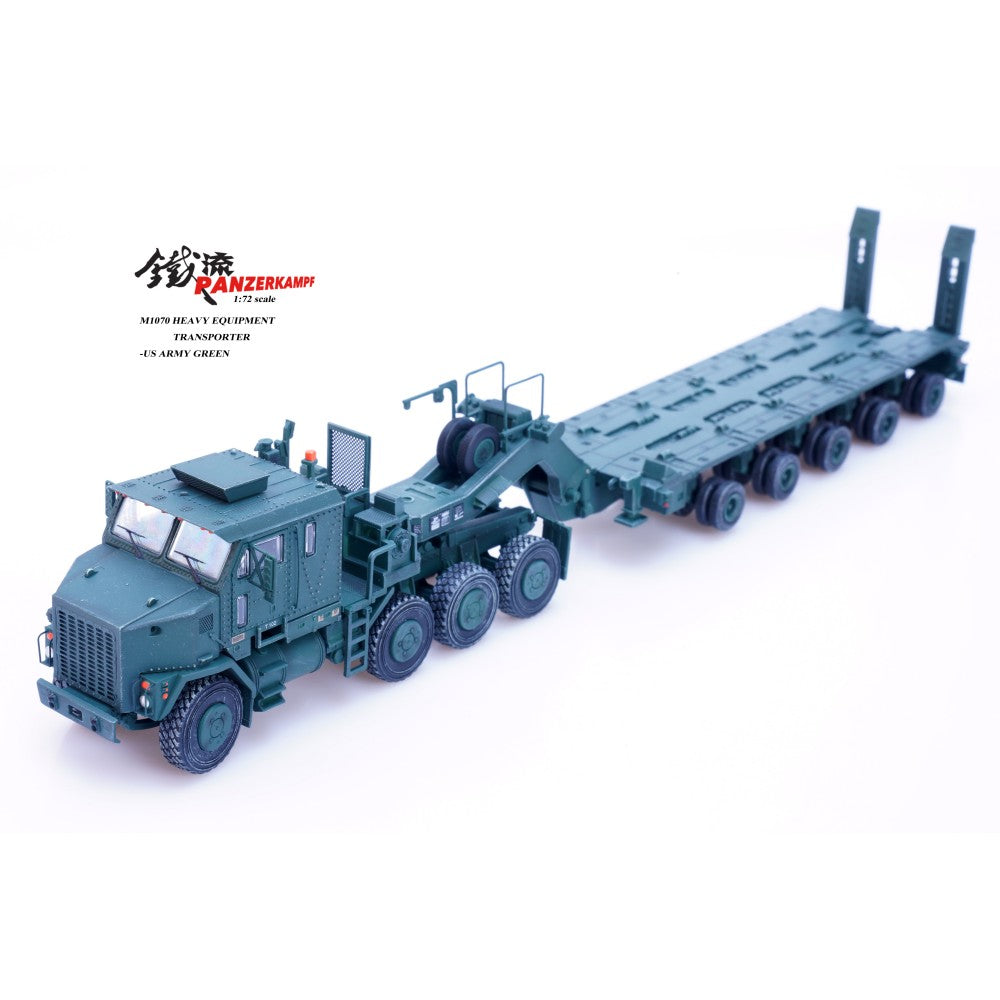 Available to Order – M1070 Heavy Equipment Transporter US Army Green 1:72 Panzerkampf Model (PAN12206PB)