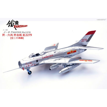 Available to Order – J-6 Fighter (red 2279) 1:72 Panzerkampf Model (PAN14640PA)