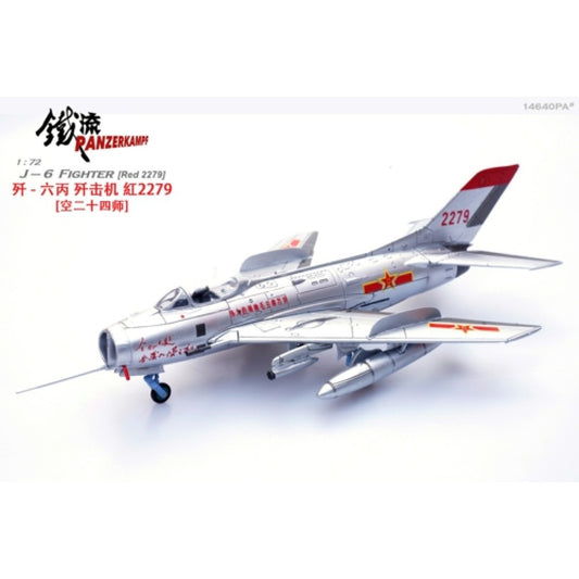 Available to Order – J-6 Fighter (red 2279) 1:72 Panzerkampf Model (PAN14640PA)