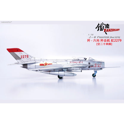 Available to Order – J-6 Fighter (red 2279) 1:72 Panzerkampf Model (PAN14640PA)