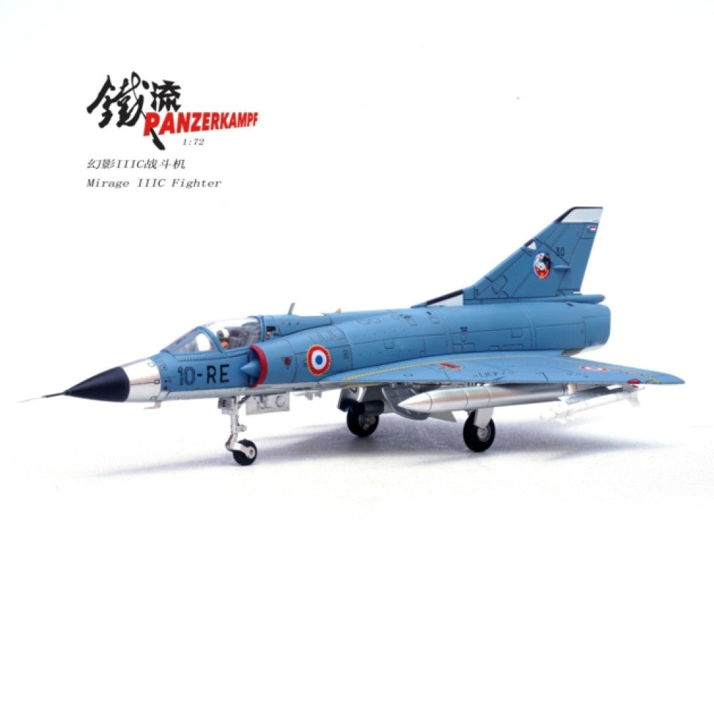 Available to Order – Mirage Iiic 10-re No.30, E.c. 2/10 Seine, Creil Air Base, France, May 1978 1:72 Panzerkampf Model (PAN14648PC)