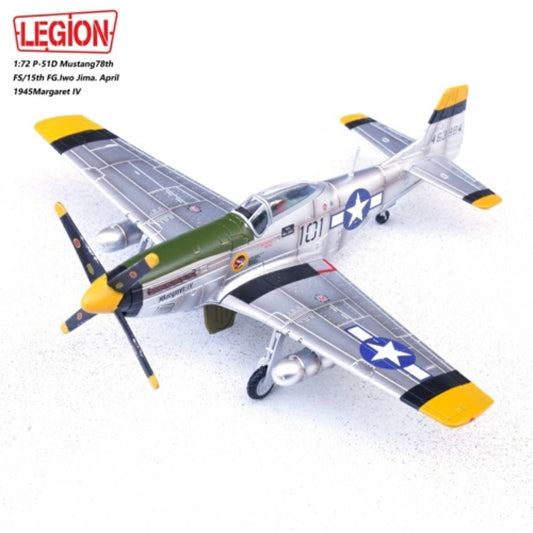 PAN14663LF - 1:72 P-51D Mustang 78TH FS/15TH Fg, Iwo Jima, April 1945 Margaret IV (legion Series) Panzerkampf Model