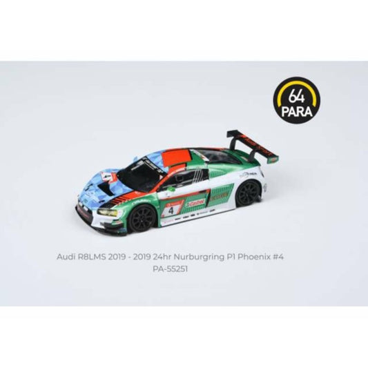 THIS ITEM IS AVAILABLE TO ORDER FROM OUR SUPPLIER - 1:64 PARA64 PAR55251 2019 AUDI R8 LMS EVO NO.4 PHOENIX 24HR NURBU