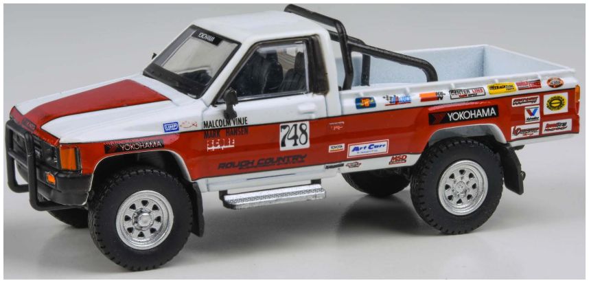 Available to Order – Toyota Hilux '87 Mojave 250 (LHD) 1:64 (PAR 55527)