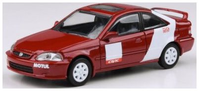 Available to Order – Honda Civic Si Coupe EM1 Kanjo Livery 1999 (LHD) 1:64 (PAR 55628)