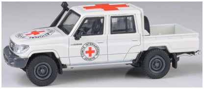 Available to Order – Toyota Land Cruiser Double Cab Pickup LC79 Red Cross 2014 (LHD) 1:64 (PAR 55683)