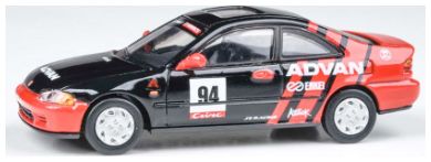 Honda Civic Coupe EJ1 Autocross 1995 1:64 – diecast model