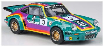 Porsche 911 3.0 RSR 'Vaillant' w/Photo Etched Wheels 1974 (LHD) 1:64 – diecast model