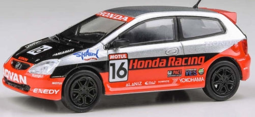 Available To Order – Honda Civic 2005 SEMA RealTime Racing (LHD) 1:64 Para64 Model (PAR 56352)