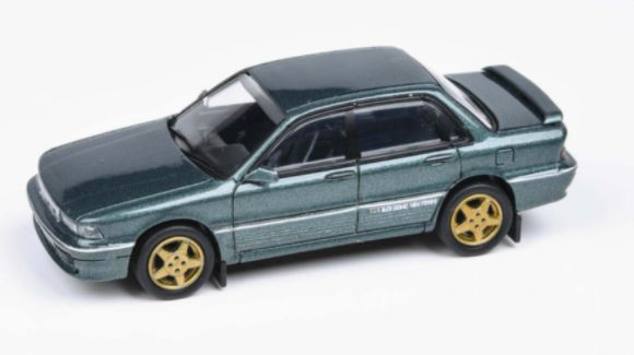 Available to Order – Mitsubishi Galant VR-4 Oslo Green (RHD) 1:64 (PAR 65107)