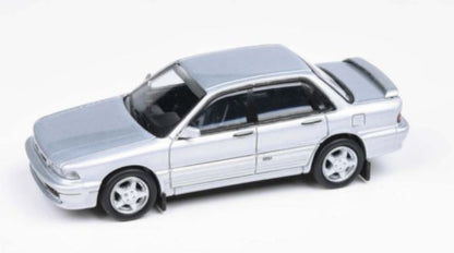 Available to Order – Mitsubishi Galant VR-4 Grace Silver (RHD) 1:64 (PAR 65108)